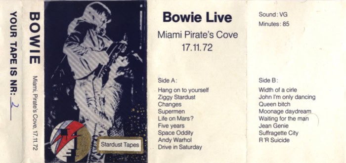  DAVID-BOWIE-MIAMI-PIRATE'S-COVE-tape