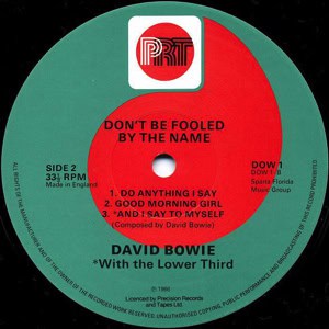 David Bowie - Don't Be Fooled By the Name - Side B