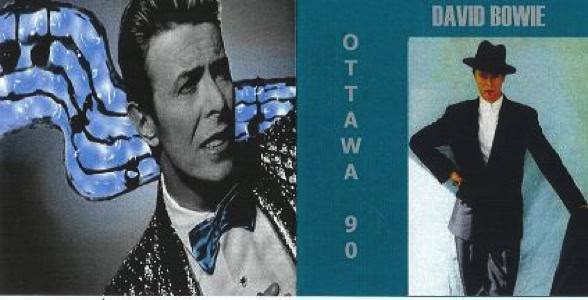 david bowie-Ottawa '90 - Front