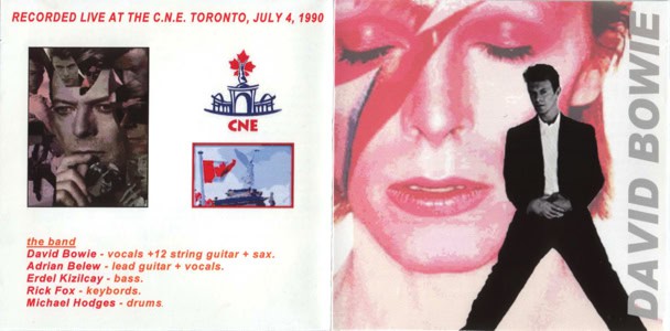 david-bowie-toronto, C.N.E. Stadium - C.N.E. Toronto - Front