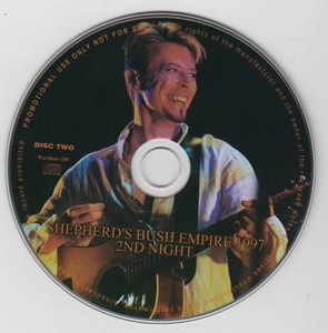 david-bowie-shepherd's-bush-empire-1999-2nd-night-Front - OuterCD 2