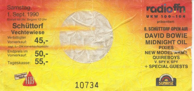 david-bowie-Schuettorf-1990-09-01- Ticket