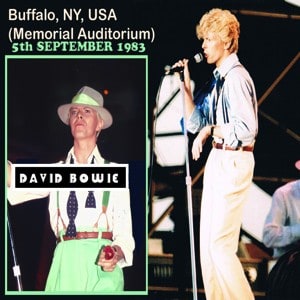 David Bowie 1983-09-05 Buffalo ,Memorial Auditorium - Buffalo 1983 - SQ 8,5