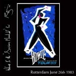 David Bowie 1983-06-26 Rotterdam ,Stadium Feyenoord De Kuip – SQ -8