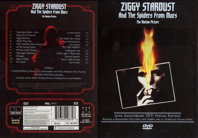 David Bowie 1973-07-03 London ,Hammersmith Odeon - Ziggy Stardust and the Spiders from Mars - (1973)