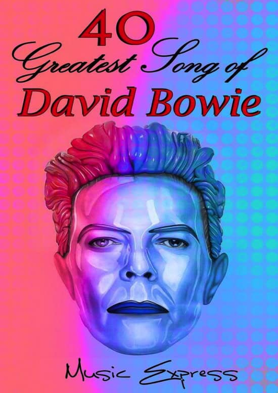 David Bowie 40 Greatest Song of David Bowie (Music, Pop, Rock, Concert, Vinyl)