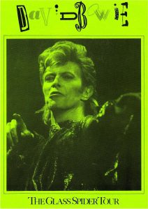 David Bowie Glass Spider Tour Info