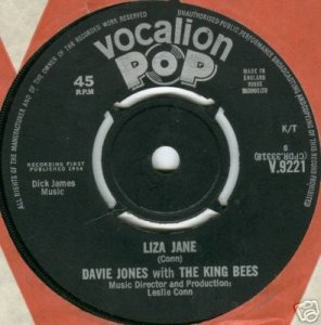 David Bowie Liza Jane (1964 - as Davie Jones with the King Bees)