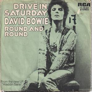 David Bowie Drive In Saturday - Round And Round (1973 Netherlands) estimated value € 18,00