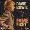 David Bowie Fame – Right (1975 Germany) estimated value € 7,00