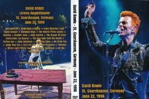 David Bowie 1996-06-22 St. Goarshausen ,Loreley ,Open Air Festival - St.Goarshausen ,Germany June 22 ,1996 -