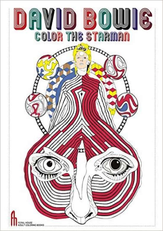 David Bowie Color The Starman: Coloring book