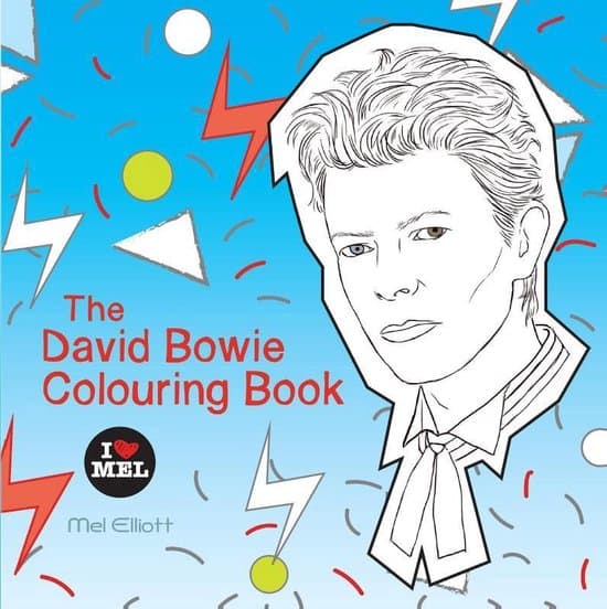 David Bowie The David Bowie Colouring Book