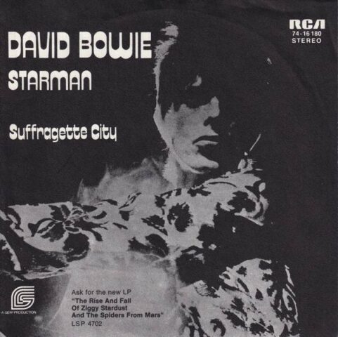 David Bowie Starman - Suffragette City (1972 Germany) estimated value € 50,00 David Bowie Starman - Suffragette City (1972 Germany) estimated value € 50,00