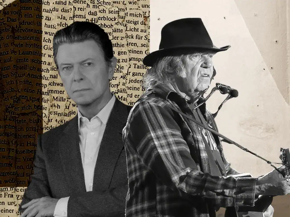 David Bowie and Neil Young Bridge School Benefit 1996