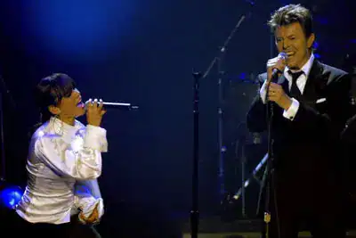 David Bowie and Alicia Keys Changes Charity Duet 2006
