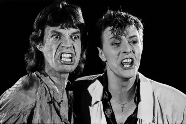 David Bowie and Mick Jagger Dancing in the Street 1985