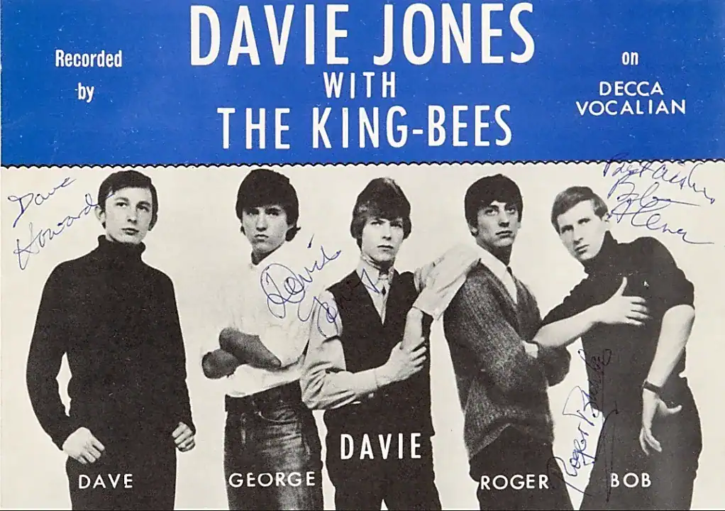 The King Bees with Davie Jones (David Bowie), London 1964