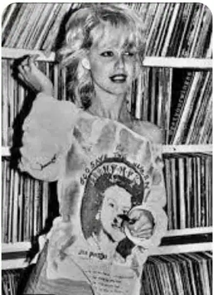 Cyrinda Foxe during the glam rock era