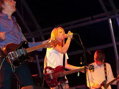 Sonic Youth performing live