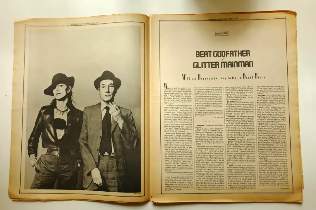 William S. Burroughs portrait