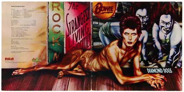 David Bowie artwork Diamond Dogs