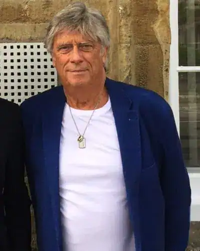 Mike Vernon record producer portrait