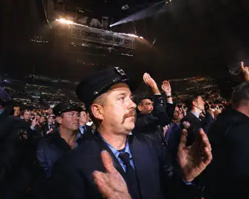David Bowie 9/11 fireman