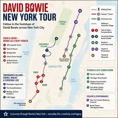David Bowie New York Tour