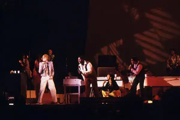 Diamond Dogs tour at the Washington DC Capital Centre on 11 November 1974.