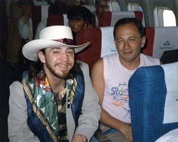 Stevie Ray Vaughn en Steve Elson