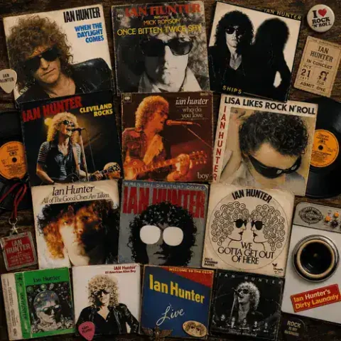 Ian Hunter Studio Albums