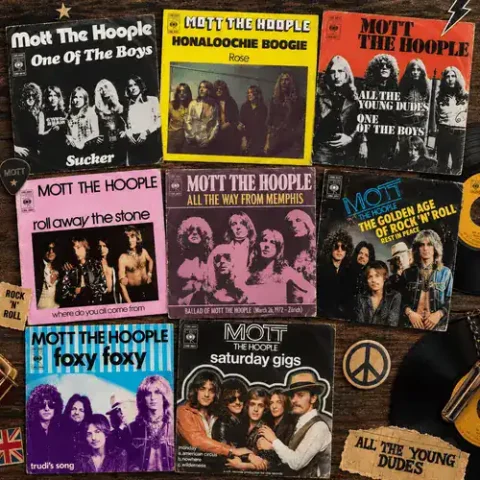 single mott the hoople Mott The Hoople Singles
