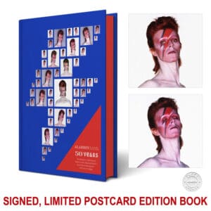 David Bowie Aladdin Sane 50 Years Book – Postcard Edition