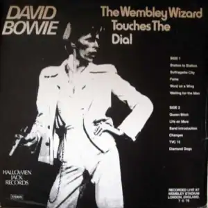 David Bowie 1976-05-07 London ,Wembley Empire Pool - The Wembley Wizard Touches The Dial - SQ 7,5