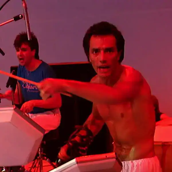 Pedro Ortiz – Percussion at Live Aid 1985