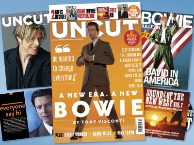 Introducing the new Uncut: David Bowie, a Bowie posterzine, a 15-track Sounds Of The New West CD, Ozzy Osbourne, Lemonheads, Joan Shelley and more